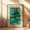 Okinawa Retro Skyline Canvas Wall Art Japanese Travel Poster Print For Modern Home Decor 0