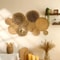 Boho Woven Wall Basket Decor Set Handmade Seagrass Hanging Baskets For Rustic Farmhouse Walls 4