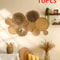 Boho Woven Wall Basket Decor Set Handmade Seagrass Hanging Baskets For Rustic Farmhouse Walls 16