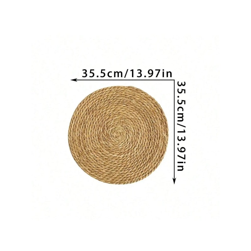 Boho Woven Wall Basket Decor Set Handmade Seagrass Hanging Baskets For Rustic Farmhouse Walls 9