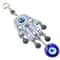 Evil Eye Hamsa Hand Wind Chime Wall Decor Geometric Metal Hanging Ornament For Protection Meditat 3