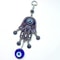 Evil Eye Hamsa Hand Wind Chime Wall Decor Geometric Metal Hanging Ornament For Protection Meditat 8