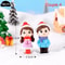 Mini Lovers Couple Garden Figurine Set Cute Chair Animal Miniatures For Fairy Garden Terrarium De 4