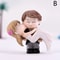 Mini Lovers Couple Garden Figurine Set Cute Chair Animal Miniatures For Fairy Garden Terrarium De 9