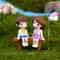 Mini Lovers Couple Garden Figurine Set Cute Chair Animal Miniatures For Fairy Garden Terrarium De 13