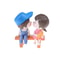 Mini Lovers Couple Garden Figurine Set Cute Chair Animal Miniatures For Fairy Garden Terrarium De 16