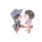 Mini Lovers Couple Garden Figurine Set Cute Chair Animal Miniatures For Fairy Garden Terrarium De 17