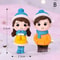 Mini Lovers Couple Garden Figurine Set Cute Chair Animal Miniatures For Fairy Garden Terrarium De 27