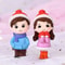 Mini Lovers Couple Garden Figurine Set Cute Chair Animal Miniatures For Fairy Garden Terrarium De 24