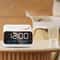 Smart LED Digital Alarm Clock With FM Radio Voice Control Desktop Clock With Temperature Humidity 3