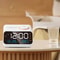 Smart LED Digital Alarm Clock With FM Radio Voice Control Desktop Clock With Temperature Humidity 3