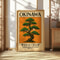 Okinawa Serenity Canvas Poster Japanese Retro Japandi Tree Art Print For Modern Home Decor 19