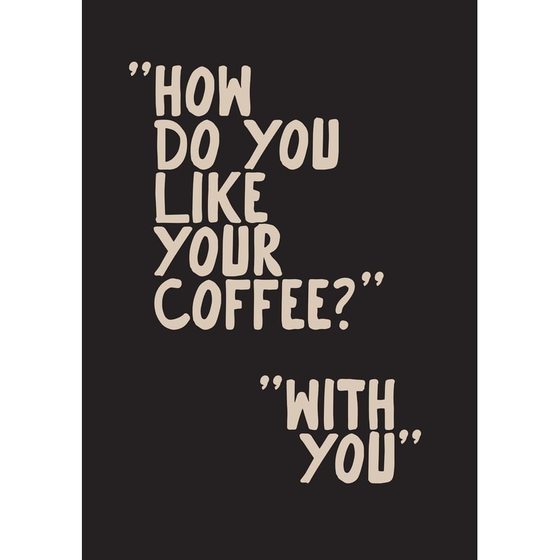 Bone Brew Minimalist Canvas Poster Skeleton Coffee Line Art Wall Decor For Kitchen Cafe 12