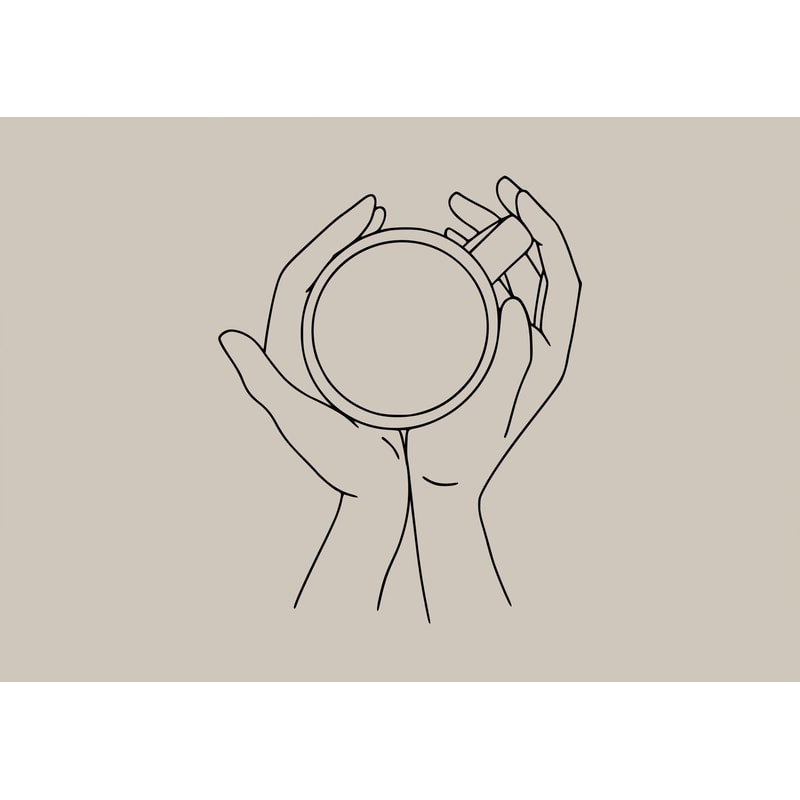 Bone Brew Minimalist Canvas Poster Skeleton Coffee Line Art Wall Decor For Kitchen Cafe 25