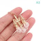 Miniature LED Ceiling Lamp Chandelier 3V Dollhouse Hanging Light With Warm Glow Battery Box 10