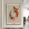 Vintage Japanese Goldfish Lotus Canvas Wall Art Retro Hokusai Ohara Koson Inspired Poster Print 6