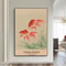 Vintage Japanese Goldfish Lotus Canvas Wall Art Retro Hokusai Ohara Koson Inspired Poster Print 7