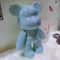 Luxury Rhinestone Crystal Bear Figurine DIY Glitter Resin Bear Desk Home Decoration 1