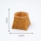 Miniature Rattan Bamboo Basket Set DIY Dollhouse Food Kitchen Decoration Accessories 15