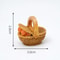 Miniature Rattan Bamboo Basket Set DIY Dollhouse Food Kitchen Decoration Accessories 21