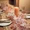 Artificial Sakura Cherry Blossom Garland Vine Silk Hanging Flower Decor For Weddings Home Styling