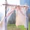 Artificial Sakura Cherry Blossom Garland Vine Silk Hanging Flower Decor For Weddings Home Styling