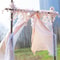 Artificial Sakura Cherry Blossom Garland Vine Silk Hanging Flower Decor For Weddings Home Styling