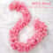 Artificial Sakura Cherry Blossom Garland Vine Silk Hanging Flower Decor For Weddings Home Styling