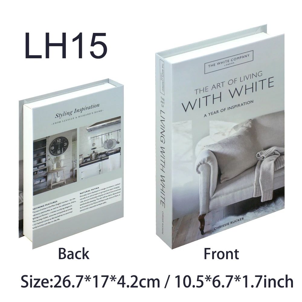 Luxury Decorative Fake Book Set Modern Coffee Table Prop Books For Stylish Home Decor 9