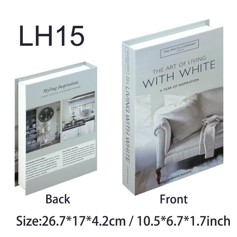 Luxury Decorative Fake Book Set Modern Coffee Table Prop Books For Stylish Home Decor 9