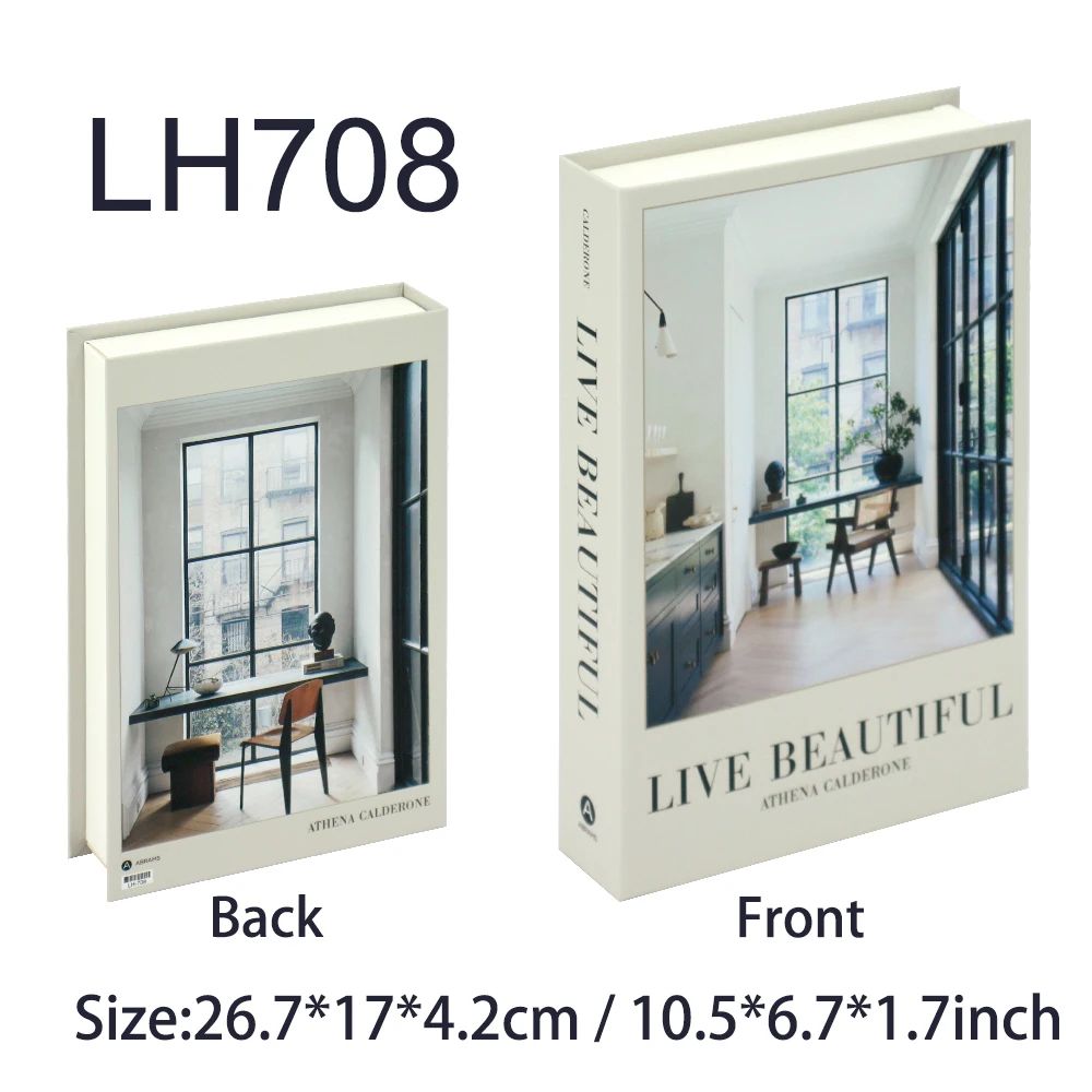 Luxury Decorative Fake Book Set Modern Coffee Table Prop Books For Stylish Home Decor 12