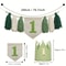 Boho 1st Birthday High Chair Banner Modern Nursery Baby Room Party Decoration 5
