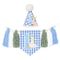 Boho 1st Birthday High Chair Banner Modern Nursery Baby Room Party Decoration 19