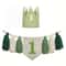 Boho 1st Birthday High Chair Banner Modern Nursery Baby Room Party Decoration 15