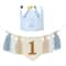 Boho 1st Birthday High Chair Banner Modern Nursery Baby Room Party Decoration 11