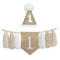 Boho 1st Birthday High Chair Banner Modern Nursery Baby Room Party Decoration 27