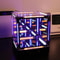 4D Hypercube LED Night Light Display Box Futuristic Acrylic Gamer Desk Lamp Action Figure Showcas 5