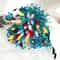 Colorful Preserved Dried Flower Wedding Bouquet With Pampas Grass Babys Breath For Bridal Decor 9