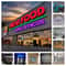 Custom 3D LED Backlit Metal Letter Sign For Business Storefront Commercial Building Branding 1