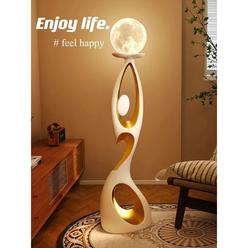 Abstract Dancing Figures Resin Sculpture Modern Nordic Luxury Home Decor Ornament 2