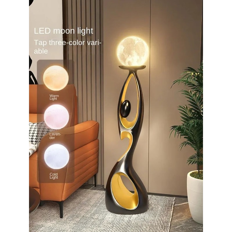 Abstract Dancing Figures Resin Sculpture Modern Nordic Luxury Home Decor Ornament 3