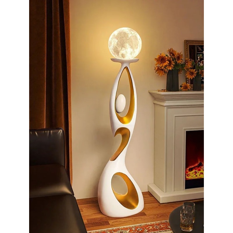 Abstract Dancing Figures Resin Sculpture Modern Nordic Luxury Home Decor Ornament 5
