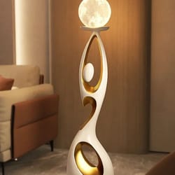 abstract dancing figures resin sculpture modern nordic luxury home decor ornament