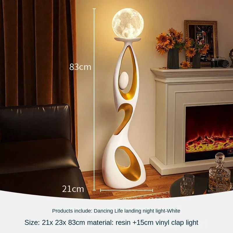 Abstract Dancing Figures Resin Sculpture Modern Nordic Luxury Home Decor Ornament 6