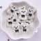 10pcs Hand Painted Kawaii Colorful Bear Resin Flatback Stones For DIY Crafts Scrapbook Decor 11