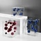 Modern Geometric Metal Ball Art Ornament With Transparent Acrylic Box Decor 2