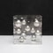 Modern Geometric Metal Ball Art Ornament With Transparent Acrylic Box Decor 6
