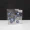 Modern Geometric Metal Ball Art Ornament With Transparent Acrylic Box Decor 10