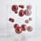 Modern Geometric Metal Ball Art Ornament With Transparent Acrylic Box Decor 13