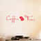 Modern Coffee Wall Art Vinyl Decal Sticker For Coffee Shop Office Decor 1